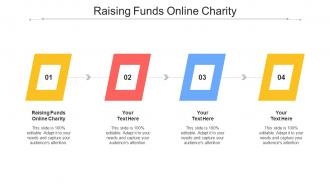 Raising Funds Online Charity Ppt Powerpoint Presentation Show Professional Cpb
