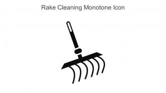 Rake Cleaning Monotone Icon In Powerpoint Pptx Png And Editable Eps Format