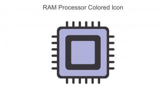 RAM Processor Colored Icon In Powerpoint Pptx Png And Editable Eps Format