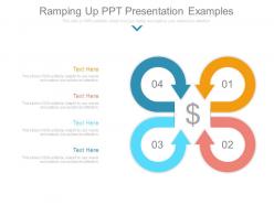 Ramping up ppt presentation examples
