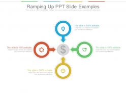 Ramping up ppt slide examples