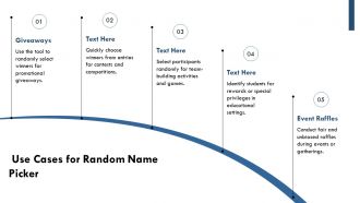 Random Name Picker Choose Winners From Any List PPT Slides AT Impactful Images