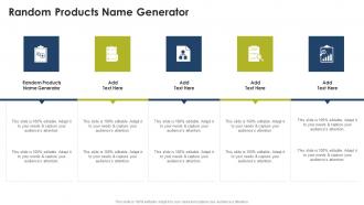 Random Products Name Generator In Powerpoint And Google Slides Cpb