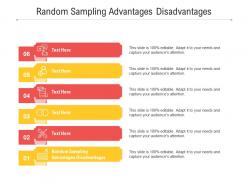 Random sampling advantages disadvantages ppt powerpoint presentation pictures show cpb