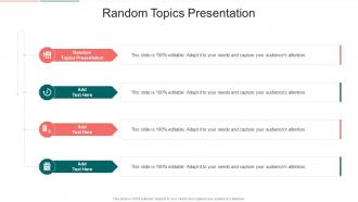 Random Topics Presentation In Powerpoint And Google Slides Cpb