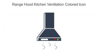 Range Hood Kitchen Ventilation Colored Icon In Powerpoint Pptx Png And Editable Eps Format