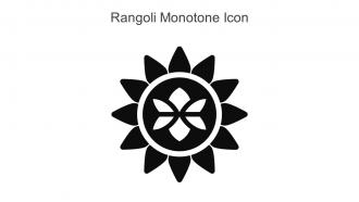 Rangoli Monotone Icon In Powerpoint Pptx Png And Editable Eps Format