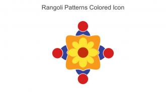 Rangoli Patterns Colored Icon In Powerpoint Pptx Png And Editable Eps Format