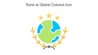 Rank At Global Colored Icon In Powerpoint Pptx Png And Editable Eps Format