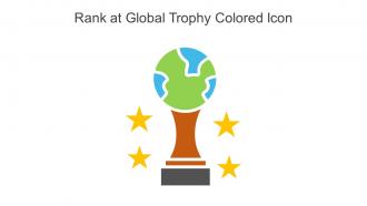 Rank At Global Trophy Colored Icon In Powerpoint Pptx Png And Editable Eps Format