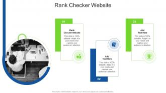 Rank Checker Website In Powerpoint And Google Slides Cpb
