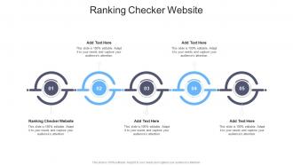 Ranking Checker Website In Powerpoint And Google Slides Cpb