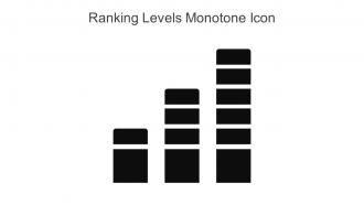 Ranking Levels Monotone Icon In Powerpoint Pptx Png And Editable Eps Format