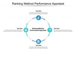 Ranking method performance appraisal ppt powerpoint presentation template cpb