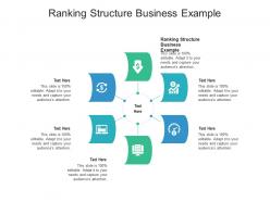 Ranking structure business example ppt powerpoint presentation professional diagrams cpb
