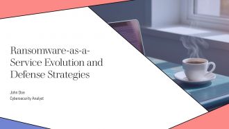 Ransomware As A Service Evolution And Defense Strategies PPT Outline AT