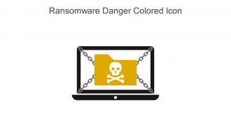 Ransomware Danger Colored Icon In Powerpoint Pptx Png And Editable Eps Format