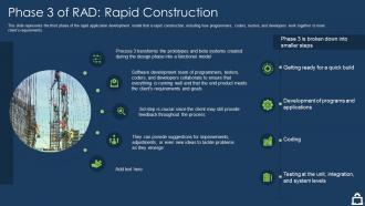 Rapid application development it rad rapid construction