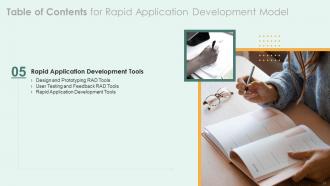 Rapid Application Development Model Powerpoint Presentation Slides