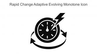Rapid Change Adaptive Evolving Monotone Icon In Powerpoint Pptx Png And Editable Eps Format