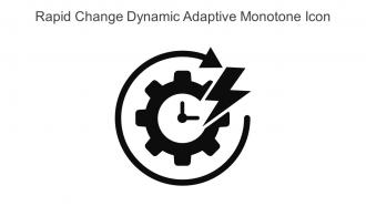 Rapid Change Dynamic Adaptive Monotone Icon In Powerpoint Pptx Png And Editable Eps Format