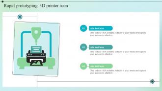 Rapid Prototyping 3d Printer Icon