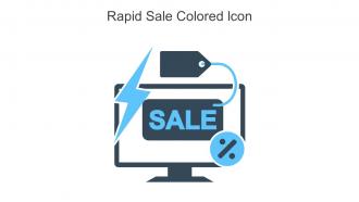 Rapid Sale Colored Icon In Powerpoint Pptx Png And Editable Eps Format