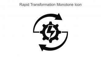 Rapid Transformation Monotone Icon In Powerpoint Pptx Png And Editable Eps Format