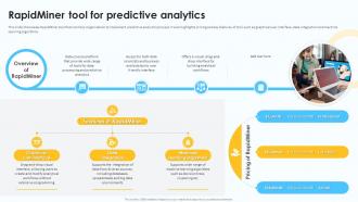 Rapidminer Tool For Predictive Analytics Predictive Analytics For Data Driven AI SS