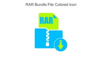 RAR Bundle File Colored Icon In Powerpoint Pptx Png And Editable Eps Format