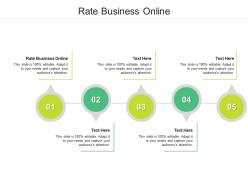 Rate business online ppt powerpoint presentation portfolio slide cpb