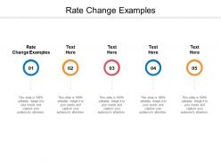 Rate change examples ppt powerpoint presentation file demonstration cpb
