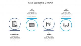 Rate economic growth ppt powerpoint presentation infographic template inspiration cpb
