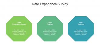 Rate experience survey ppt powerpoint presentation file graphics pictures cpb