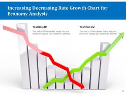 Rate Growth Business Revenue Staircase Arrow Increasing Decreasing Analysis