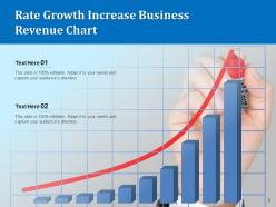 Rate Growth Business Revenue Staircase Arrow Increasing Decreasing Analysis