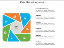 Rate natural increase ppt powerpoint presentation infographic template show cpb