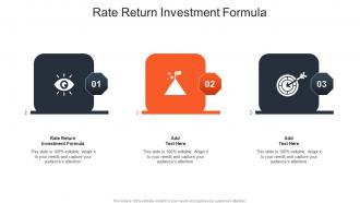 Rate Return Investment Formula In Powerpoint And Google Slides Cpb