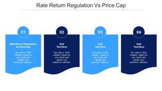 Rate Return Regulation Vs Price Cap Ppt Powerpoint Presentation Templates Cpb