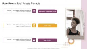 Rate Return Total Assets Formula In Powerpoint And Google Slides Cpb