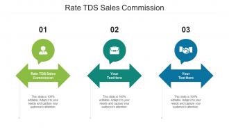 Rate TDS Sales Commission Ppt Powerpoint Presentation Infographics Example Cpb