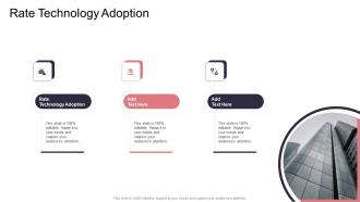 Rate Technology Adoption In Powerpoint And Google Slides Cpb