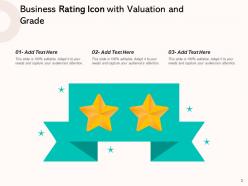 Rating Icon Business Valuation Review Product Feature Symbol