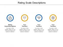 Rating scale descriptions ppt powerpoint presentation inspiration graphics download cpb