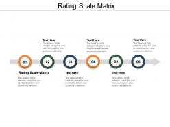 Rating scale matrix ppt powerpoint presentation ideas files cpb