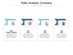 Ratio analysis company ppt powerpoint presentation infographics aids cpb