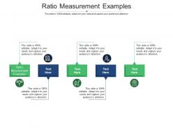 Ratio measurement examples ppt powerpoint presentation inspiration picture cpb