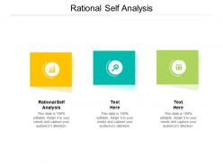 Rational self analysis ppt powerpoint presentation slides tips cpb