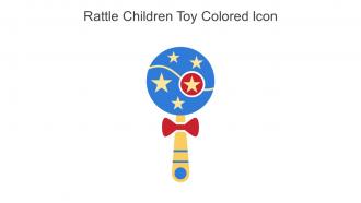 Rattle Children Toy Colored Icon In Powerpoint Pptx Png And Editable Eps Format