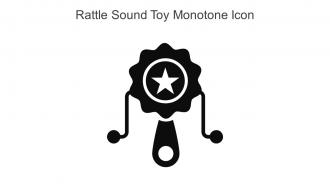 Rattle Sound Toy Monotone Icon In Powerpoint Pptx Png And Editable Eps Format